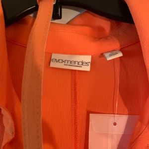 New York and Company, Eva Mendez maxi dress with attached crochet shorts.